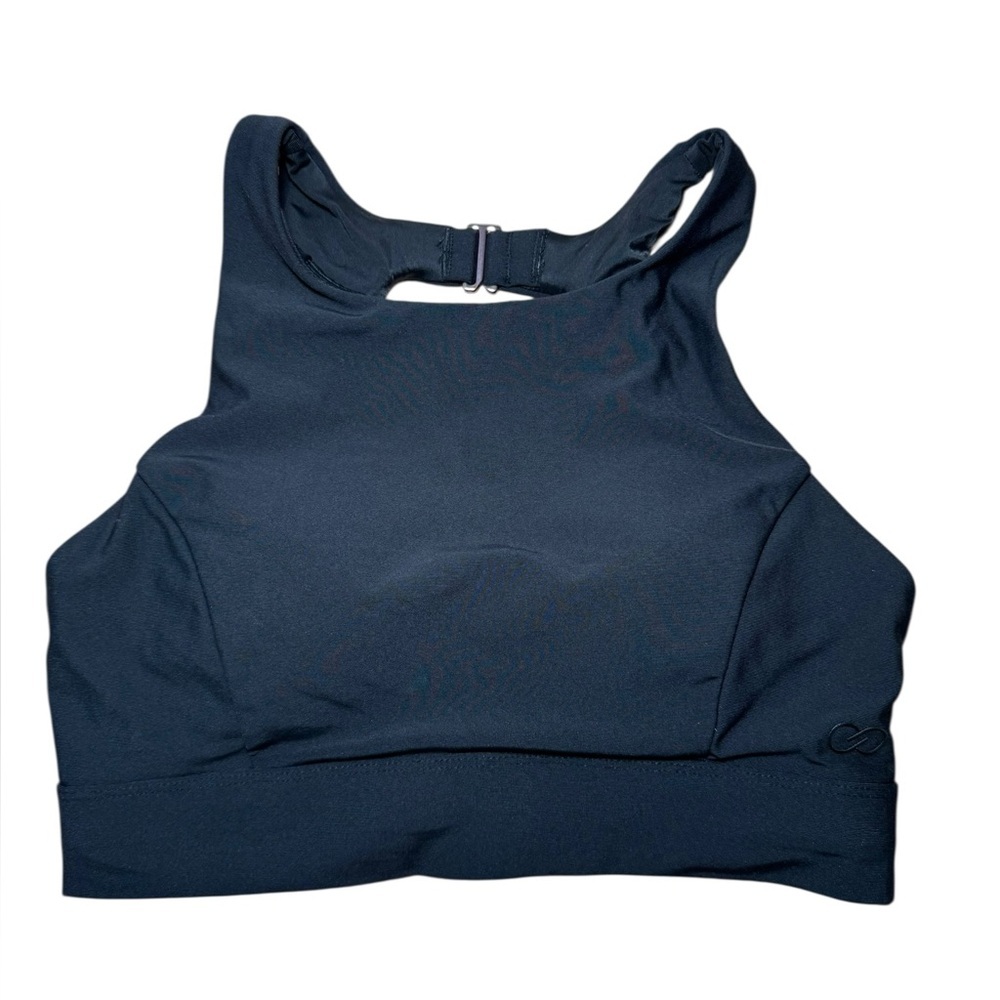 Calia Women's Black Double Latch Sports Bra Sz Small/S EUC